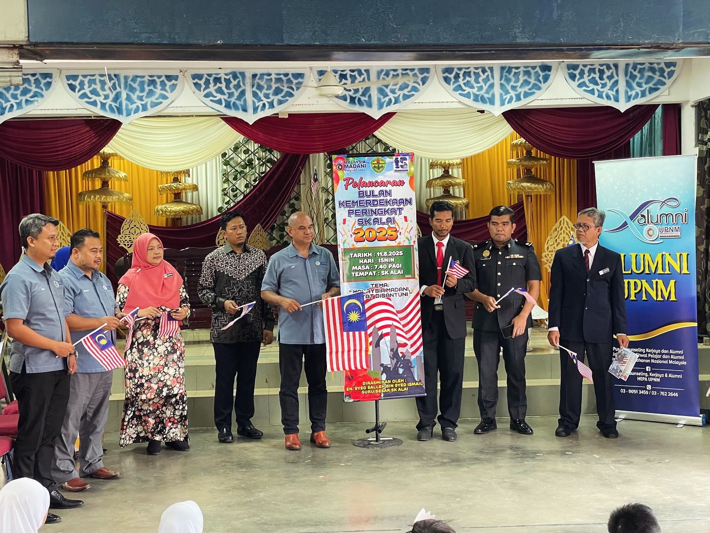 UPNM di Kampung Angkat MADANI. Patriotisme yang disemai dari tangan kecil.