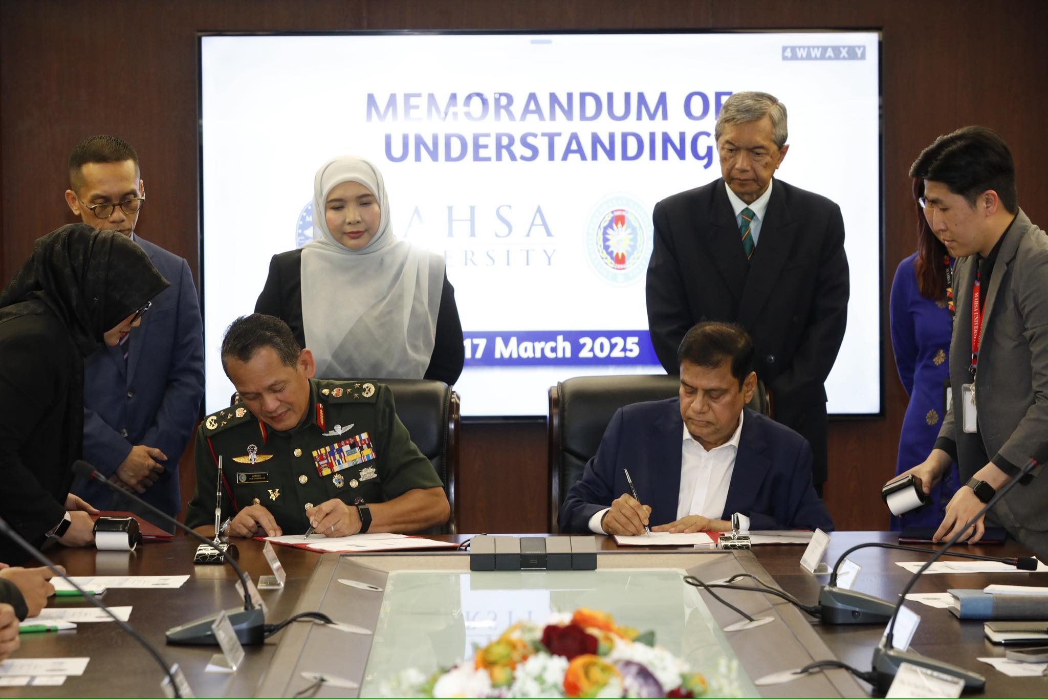 Langkah Strategik UPNM: Kerjasama Dengan MAHSA University Buka Laluan Baharu Dalam Bidang Kejururawatan.